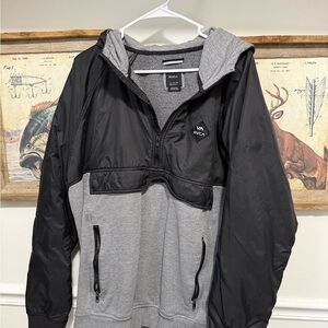 RVCA Black and Gray Jacket